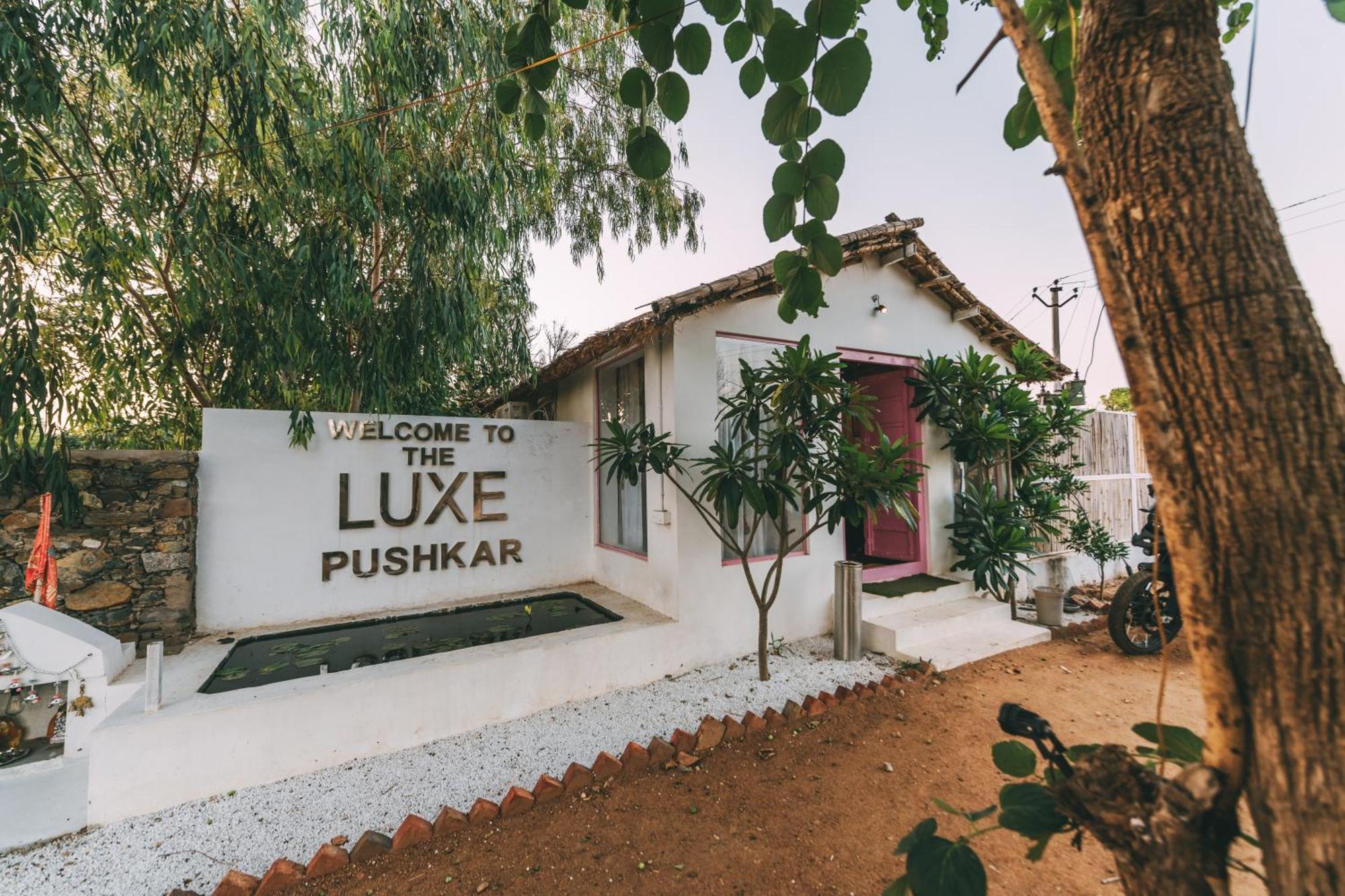 The Luxe Pushkar - A Luxury Farmstay In 布什格尔 外观 照片