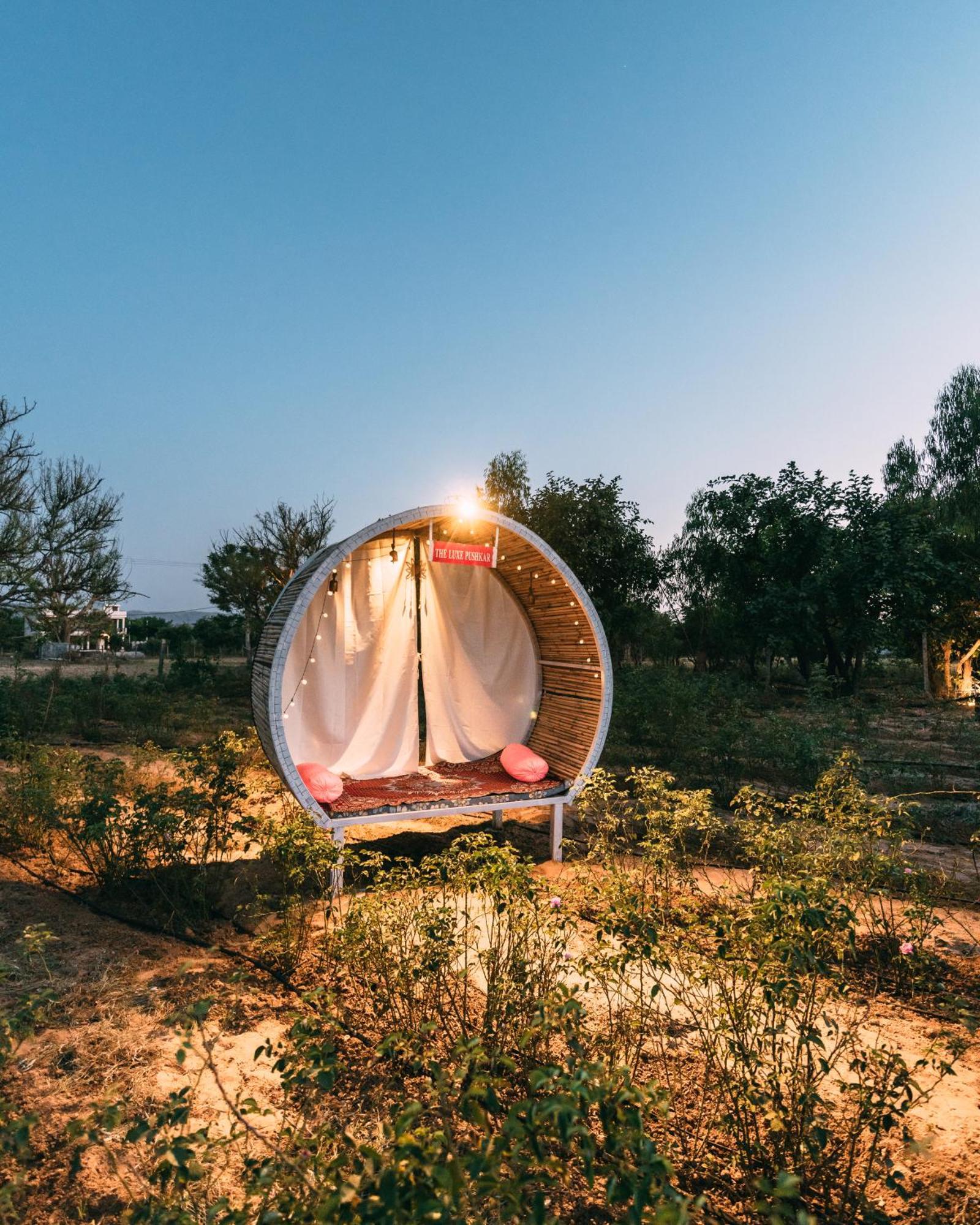 The Luxe Pushkar - A Luxury Farmstay In 布什格尔 外观 照片